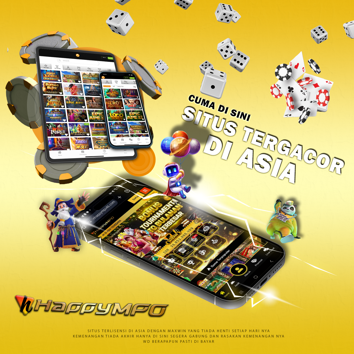 Tahun 2025 Diprediksi Jadi Awal Keemasan Para Pemain NetEnt Karena HAPPYMPO dan HEROSLOT77 Siapkan Mega Jackpot Terbesar Asia